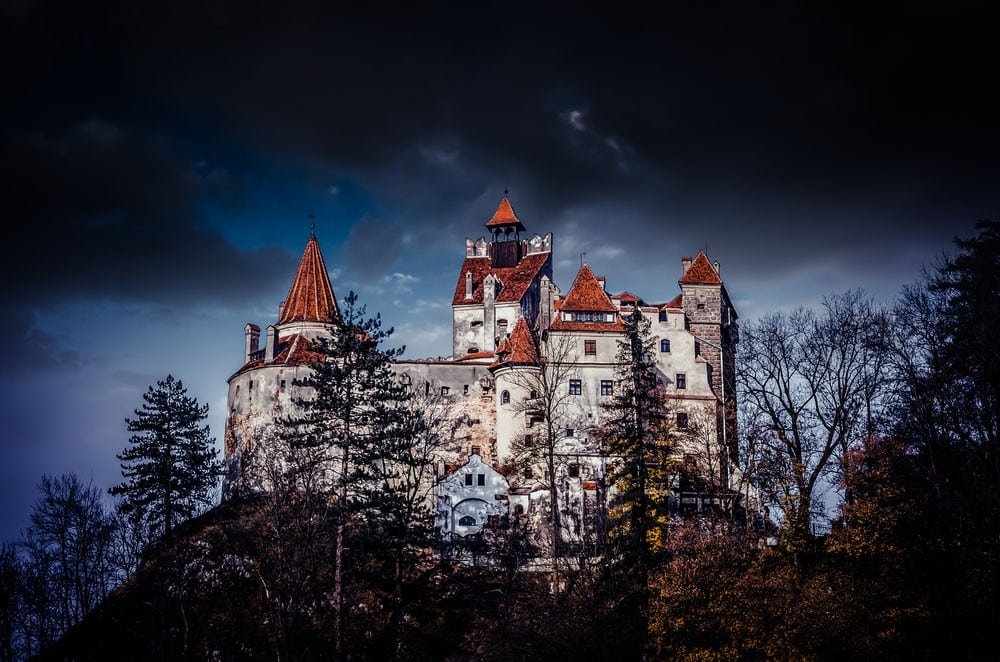 Bran Castle (Castle na Dracula), Transylvania, Romania.