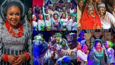 Shagalin bikin Halima Atete, Jaruman Kannywood sunyi mata halacci kalli yadda sukayi dandazo